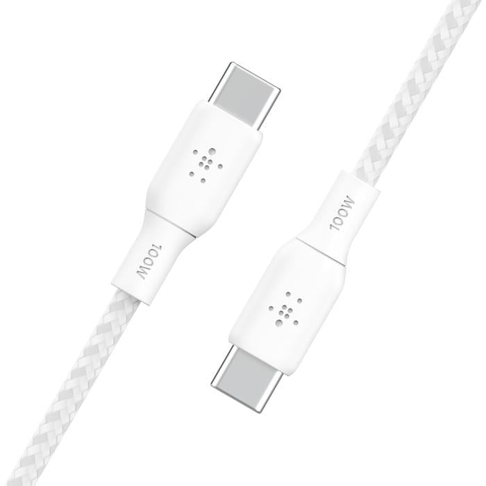 Belkin BoostCharge USB-C to USB-C Örgülü 100W Kablo 2M-Byz