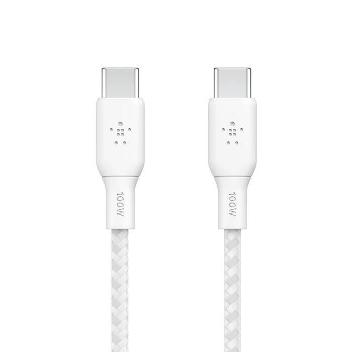 Belkin BoostCharge USB-C to USB-C Örgülü 100W Kablo 2M-Byz