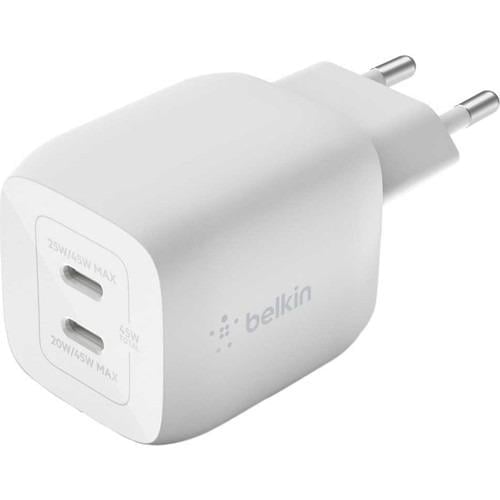 Belkin Dual USB-C 45W Şarj Cihazı-Byz