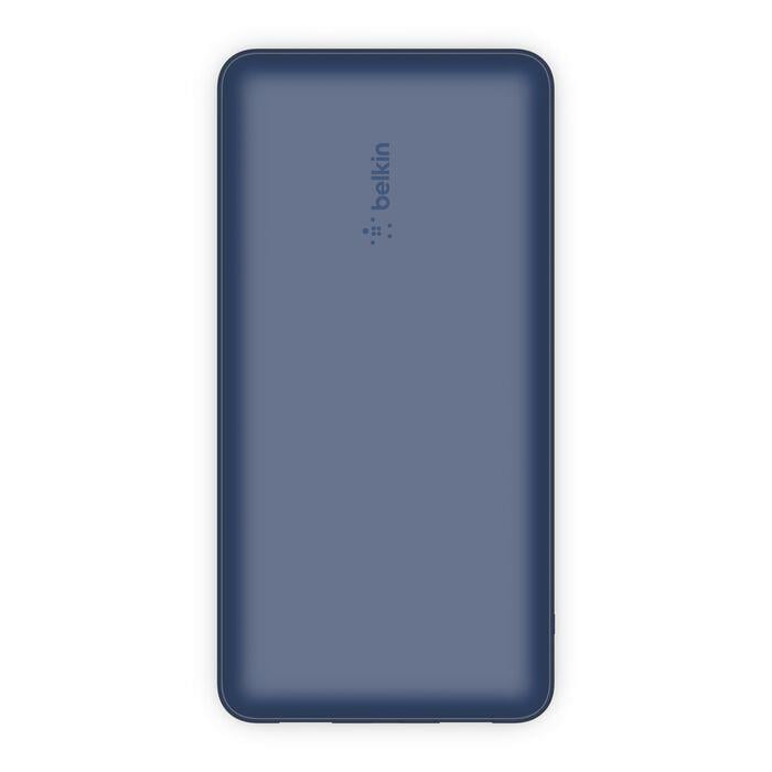 Belkin BPB012BTBL BoostCharge 20.000 mAh 15W USB-C + Çift USB-A Powerbank Taşınabilir Şarj Cihazı - Mavi