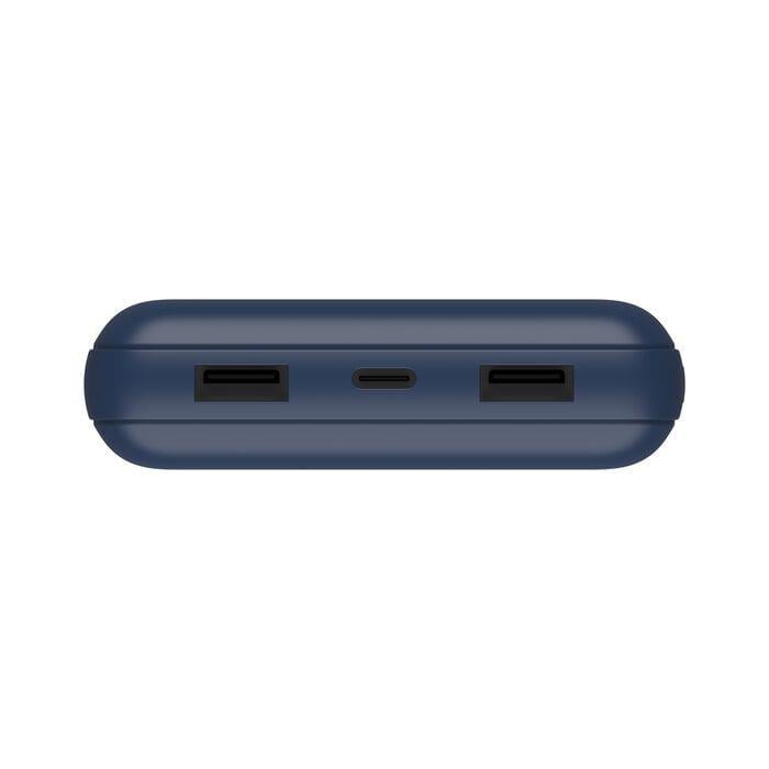Belkin BPB012BTBL BoostCharge 20.000 mAh 15W USB-C + Çift USB-A Powerbank Taşınabilir Şarj Cihazı - Mavi