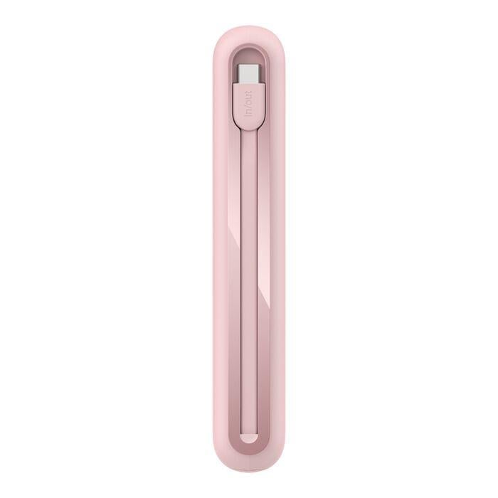Belkin BPB024HQPK BoostCharge 20.000 mAh Entegre USB-C Kablolu Powerbank – Pembe