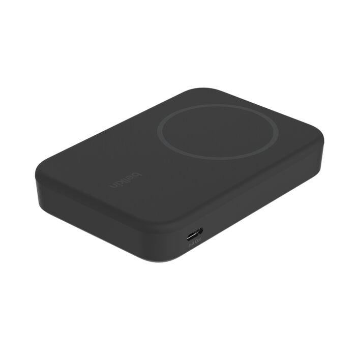 Belkin BPD007BTBK BoostCharge Qi2 15W 8K MagSafe Uyumlu Kablosuz Powerbank – Siyah