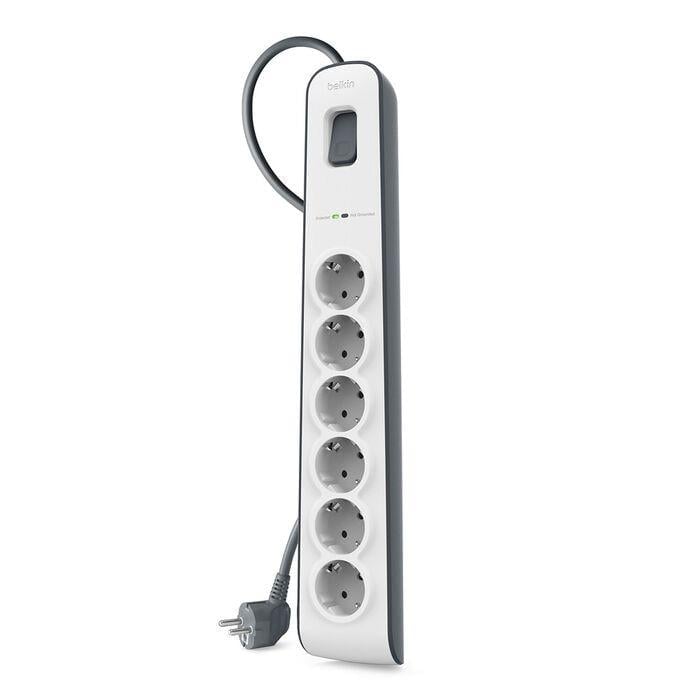 Belkin BSV603VF2M Surgemaster 2M 6lı Akım Korumalı Priz