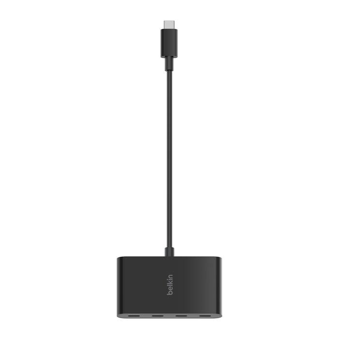Belkin Connect USB-C 4 Bağlantı Noktalı Hub - Siyah