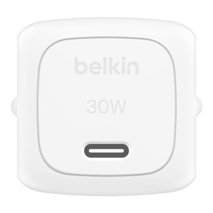 Belkin WCA008KQ1MWH-B6 BoostCharge 30W USB-C Şarj Cihazı + USB-C to USB-C Şarj Kablosu – Beyaz