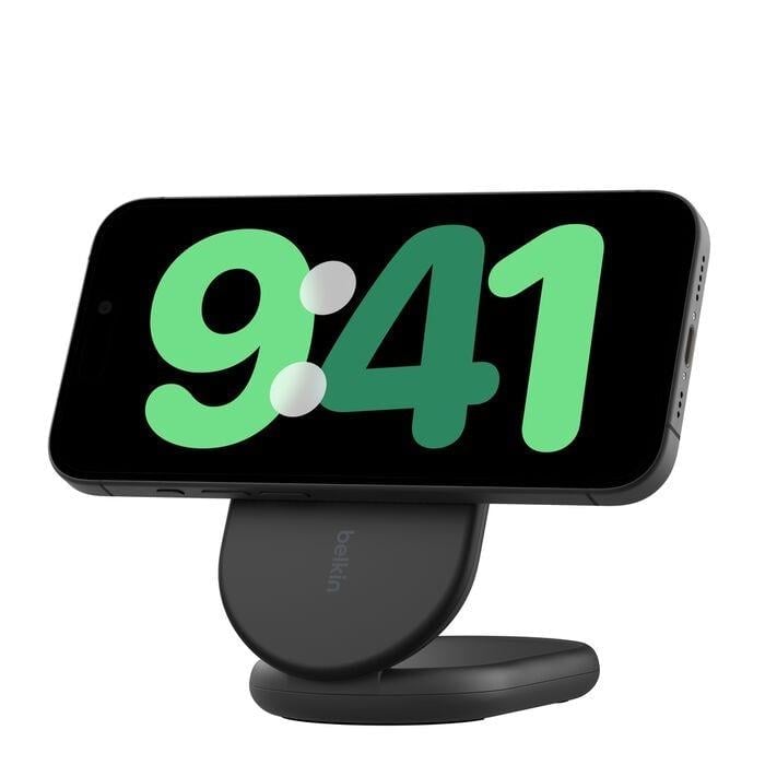 Belkin WIB007VFBK BoostCharge Pro Qi2 15W Katlanabilir Kablosuz Şarj Standı - Siyah