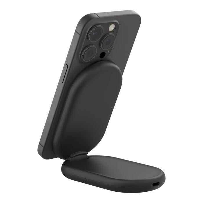 Belkin WIB007VFBK BoostCharge Pro Qi2 15W Katlanabilir Kablosuz Şarj Standı - Siyah
