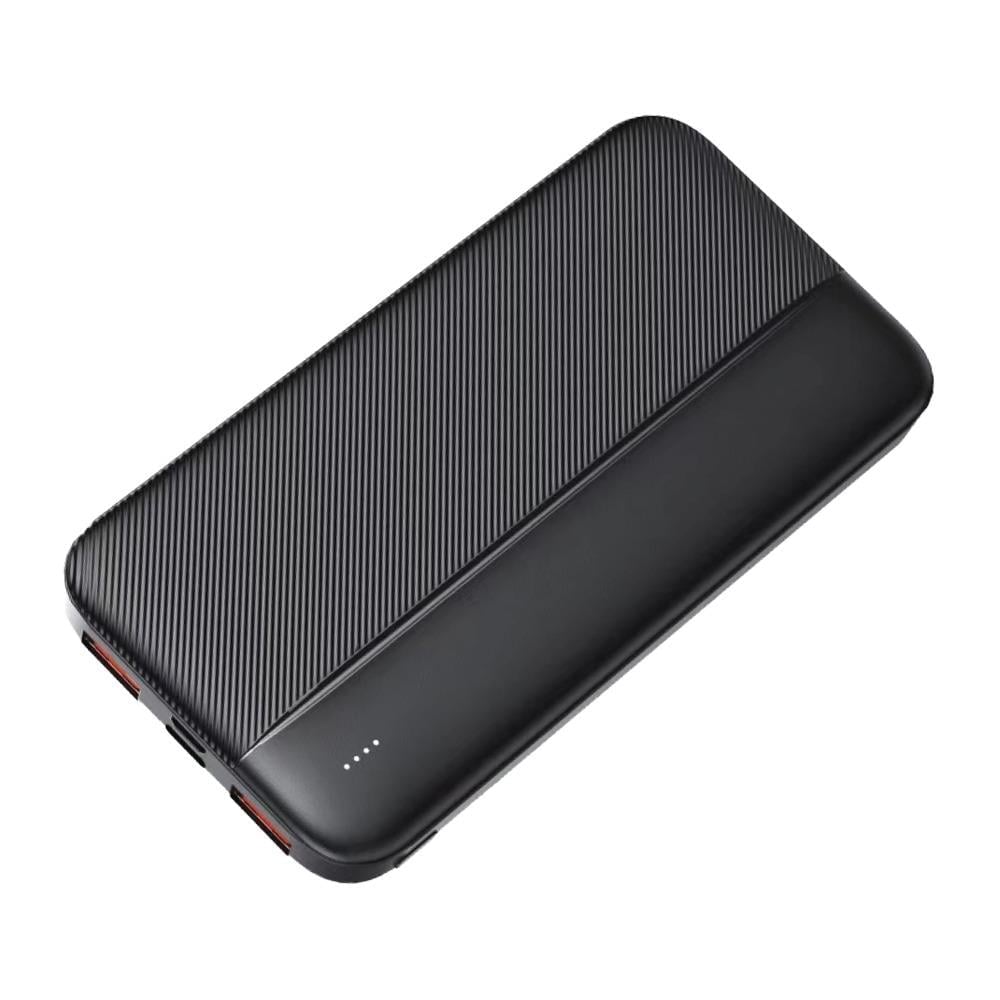 Dexim DC01 10.000 mAH Superslim Led Işıklı Powerbank - Siyah