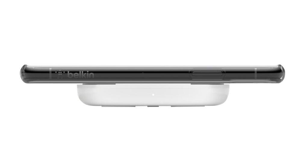 Belkin Boost Up Qi Kablosuz Şarj Ünitesi Duvar Şarjı + Kablo – Beyaz