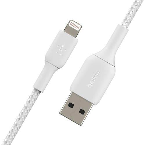 Belkin Örgülü Apple Lightning Hızlı Şarj ve Data Kablosu 2