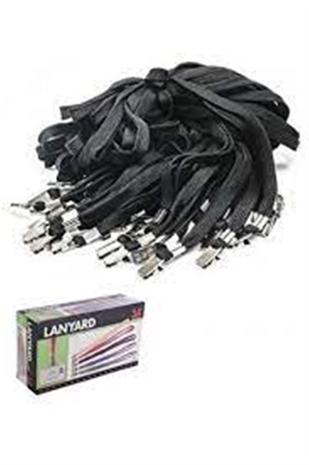 3A YAKA KARTI İPİ SİYAH