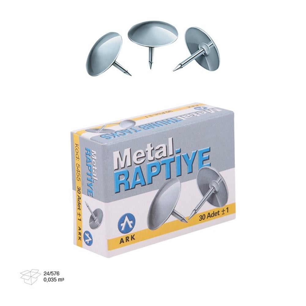ARK RAPTİYE KROM METAL KARTON KUTU 5455