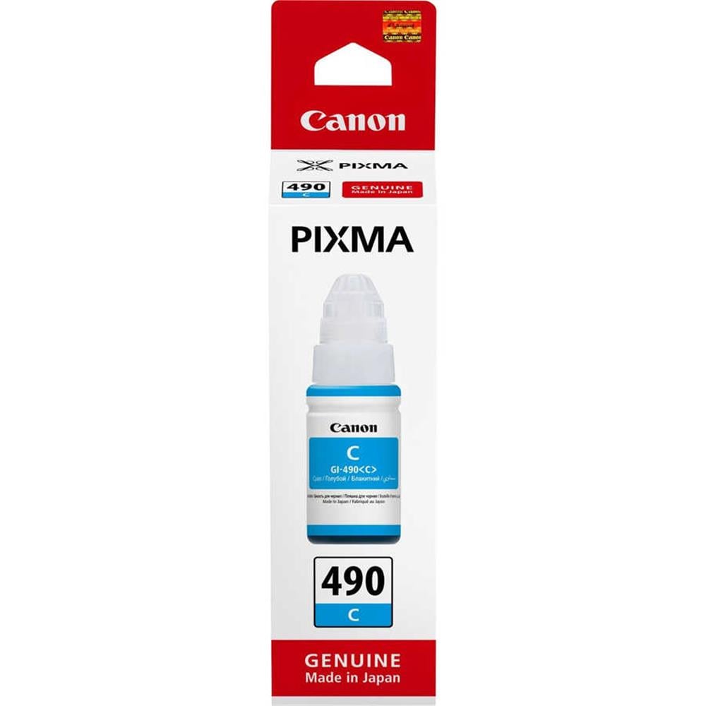 CANON MÜREKKEP GI-490C 70ML. MAVİ (G1400/G2400)