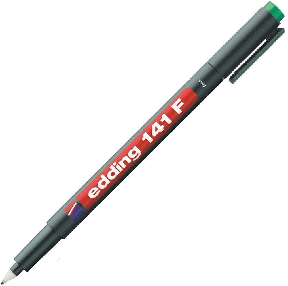 EDDING ASETAT KALEMİ YEŞİL E-141F