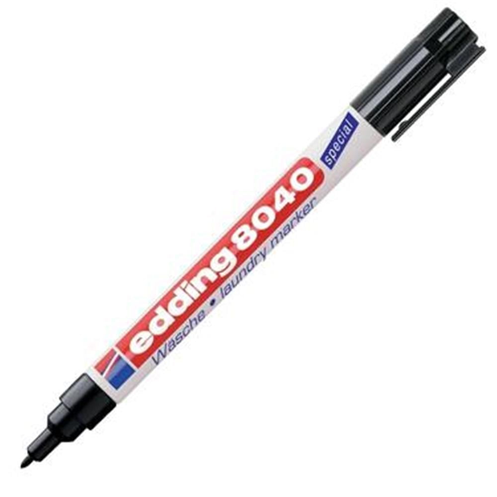 EDDING ÇAMAŞIR KALEMİ SİYAH E-8040