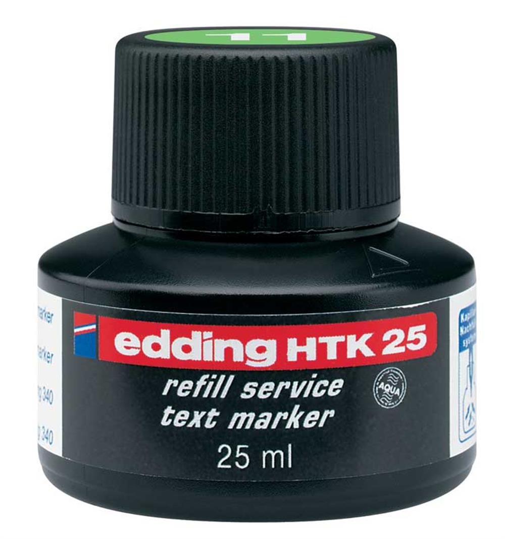 EDDING FOSFORLU KALEM MÜREKKEBİ 25 ML YEŞİL E-345