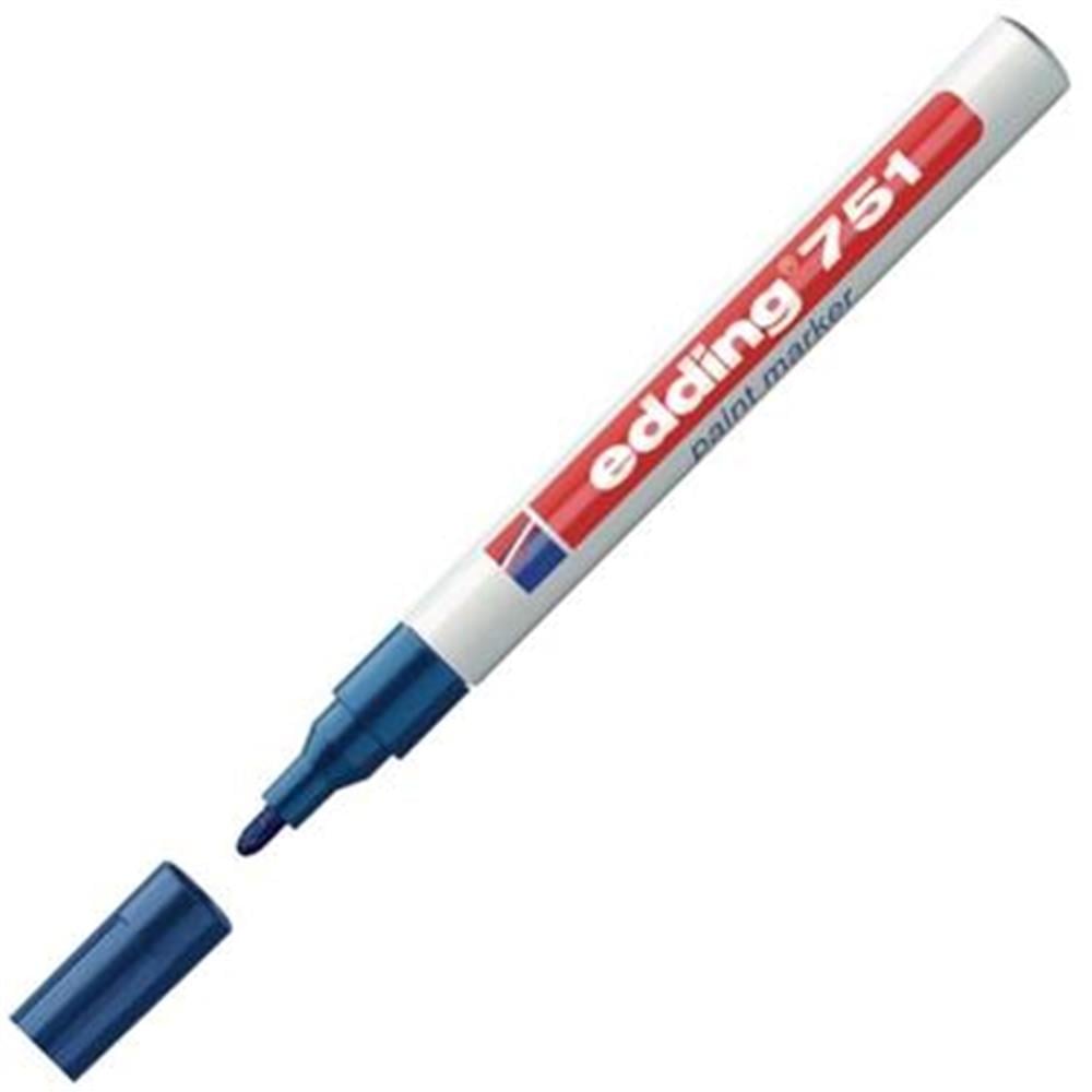 EDDING MARKALAMA BOYA MARKÖRÜ MAVİ E-751