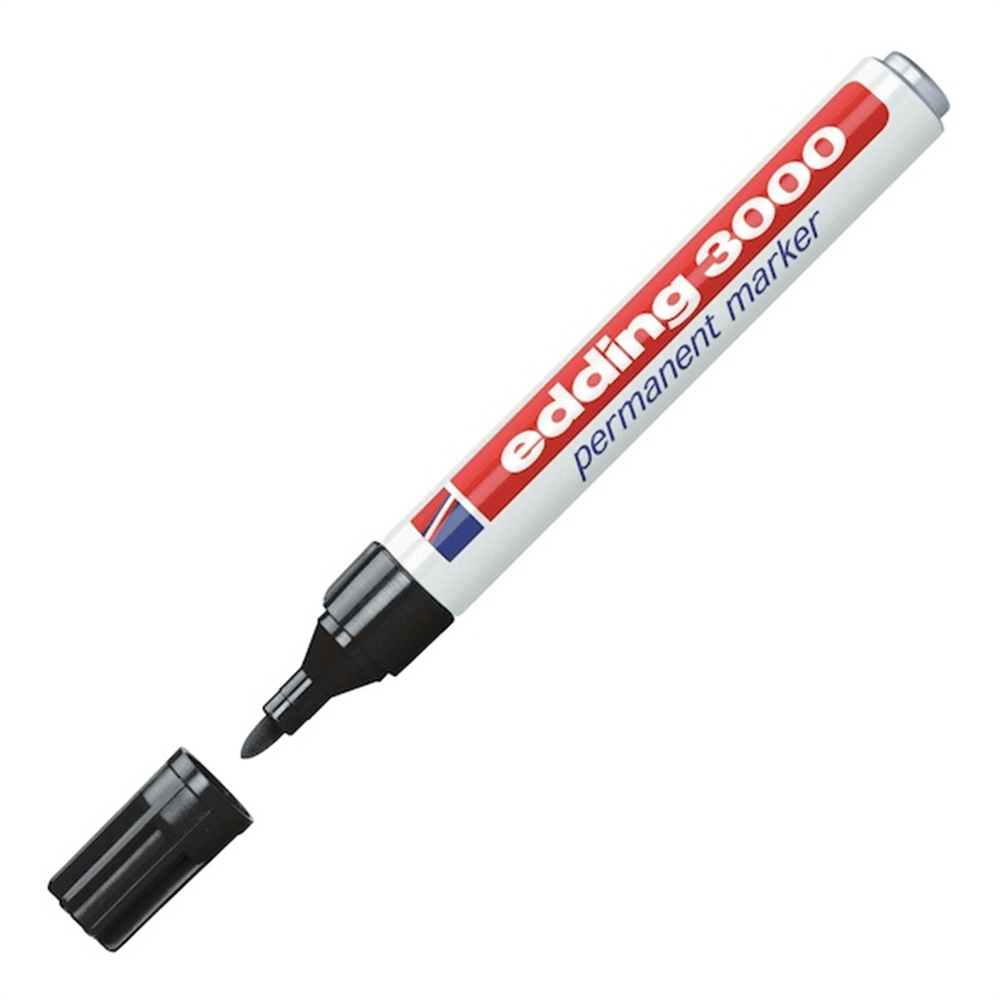 EDDING PERMANENT MARKÖR SİYAH E-3000