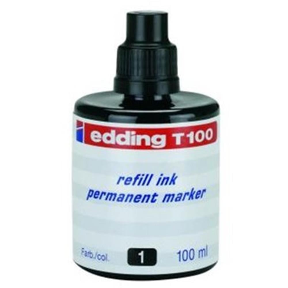 EDDING PERMANENT MÜREKKEP 100 ML SİYAH E-T 100
