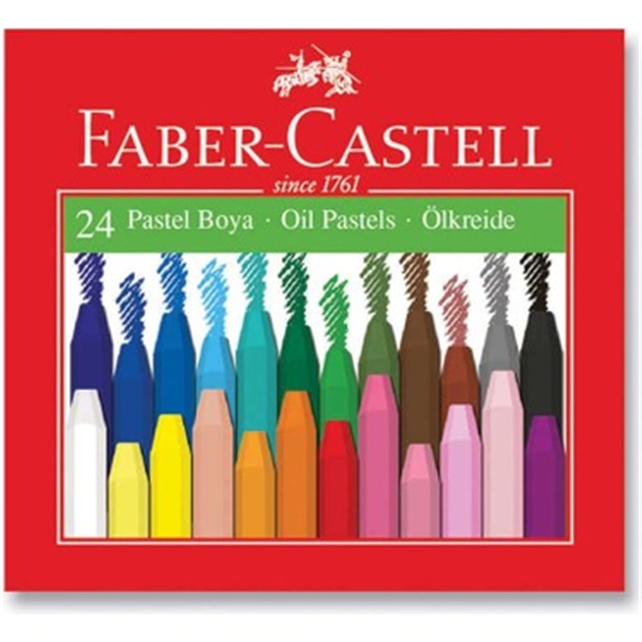 FABER CASTELL PASTEL BOYA RED LİNE 24 RENK