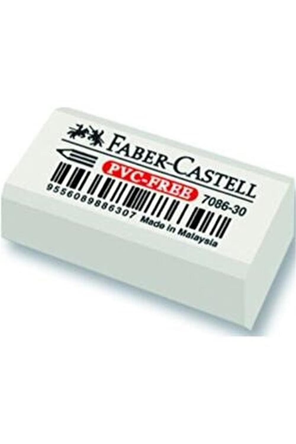 FABER CASTELL SİLGİ 7086/30 BEYAZ 188730