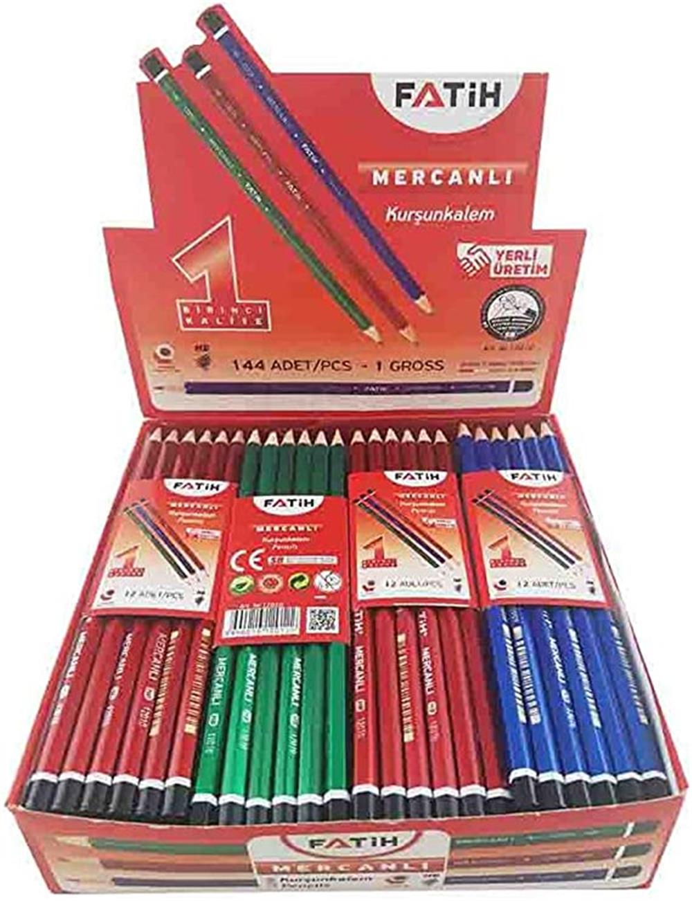FATİH KURŞUN KALEM MERCANLI 12010