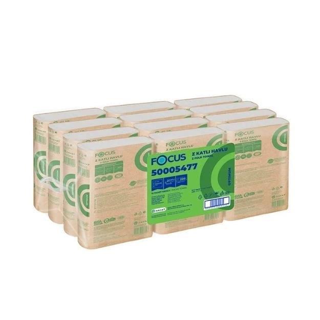 FOCUS Z HAVLU 22,5X20 200 LÜ * 12 PK.