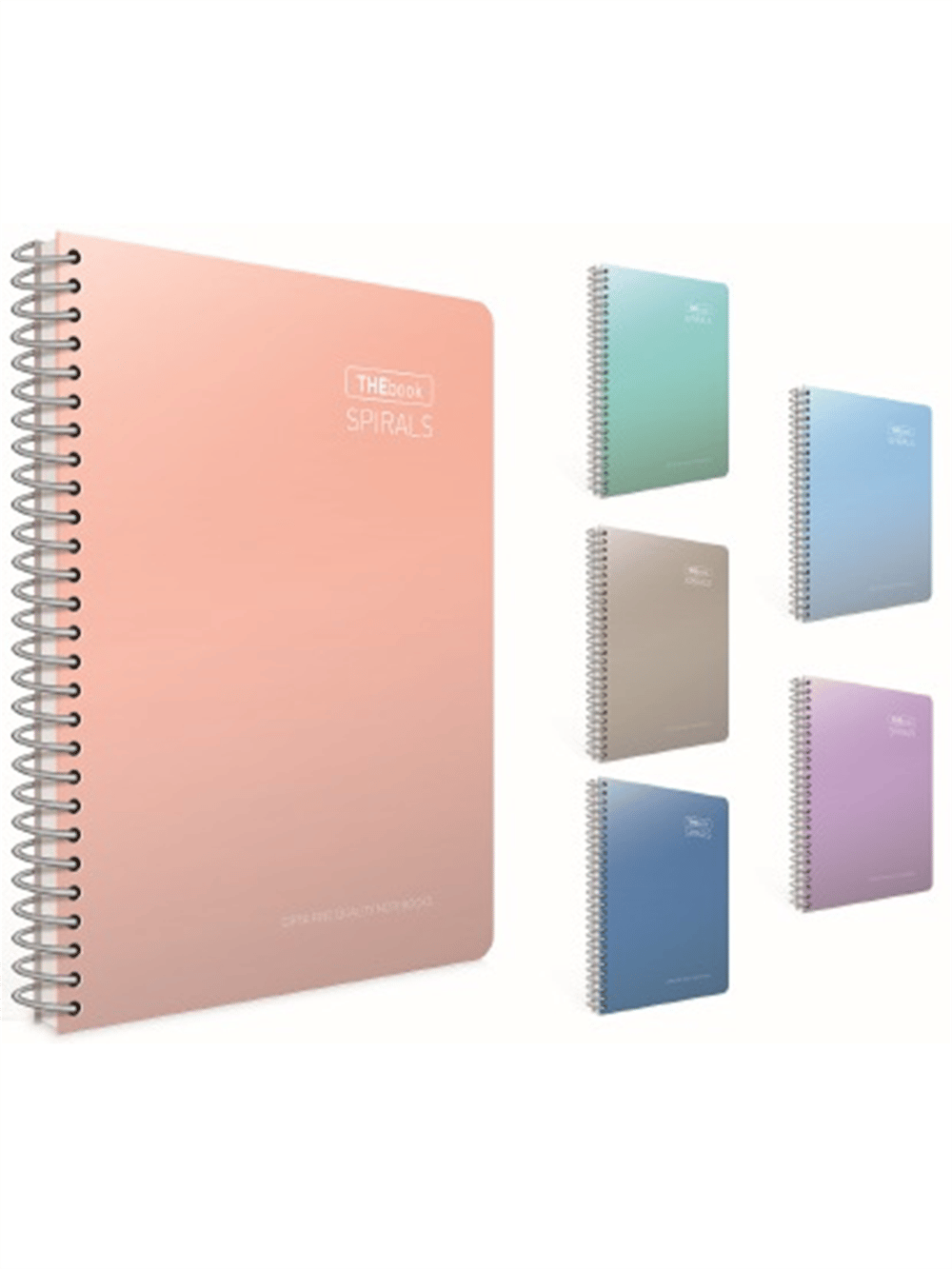 GIPTA 5504 THE BOOK SPIRALS A4 SP. DEFTER 100YP. K