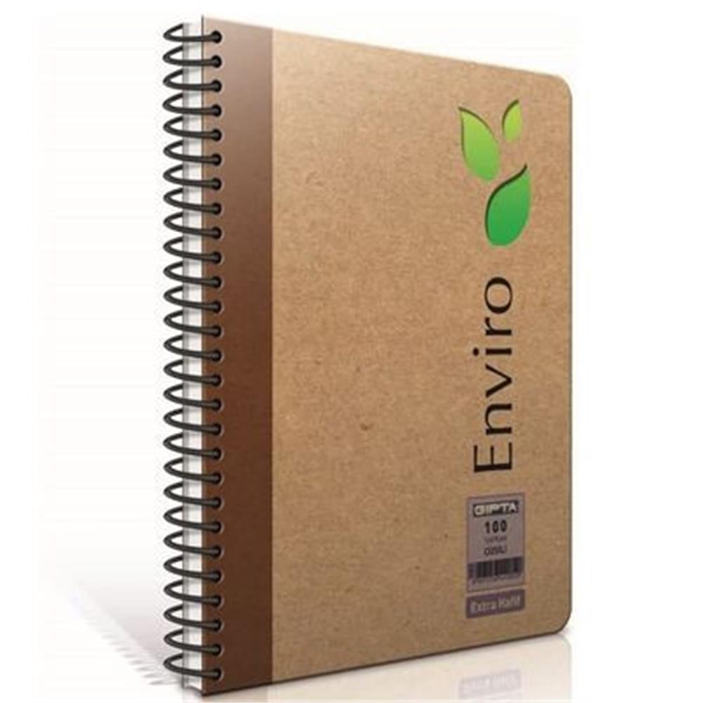 GIPTA ENVİRO SP.KRAFT SERT KAP.DEF.A4 120YP. 3991