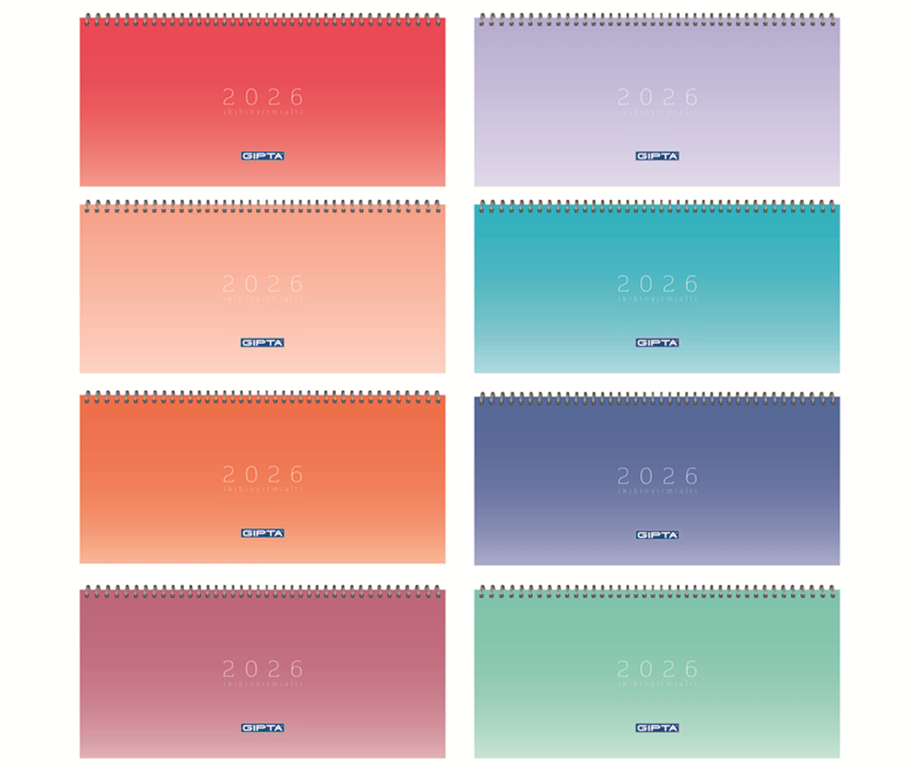 GIPTA MASA TAKVİMİ 16X33 506-PXK PARC