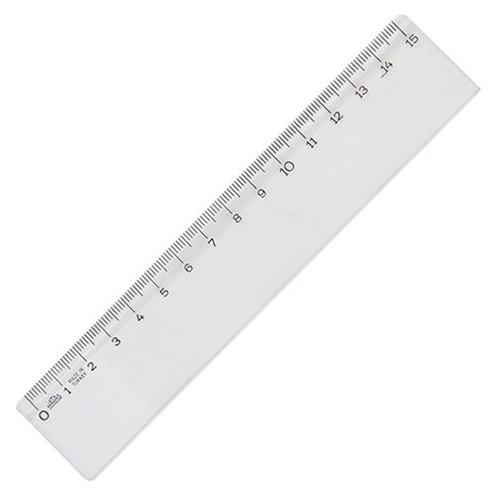 HATAS CETVEL PLASTİK BÜRO TİPİ GENİŞ 15 CM 00140
