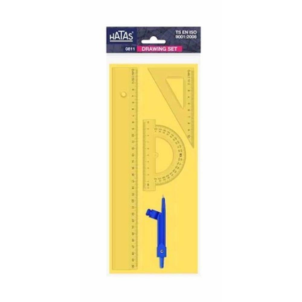 HATAS ÇİZİM TAKIMI PERGELLİ EKONOMİK  00811