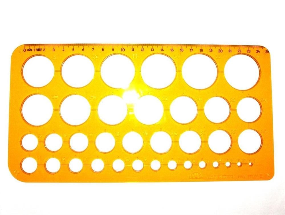 HATAS DAİRE ŞABLONU 1-35MM. EKONOMİK 02271