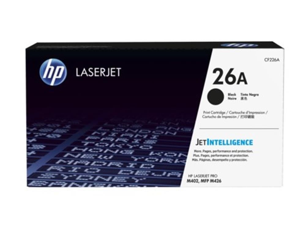 HP CF226A 26A LASERJET TONER SİYAH M402-M426 3,1K