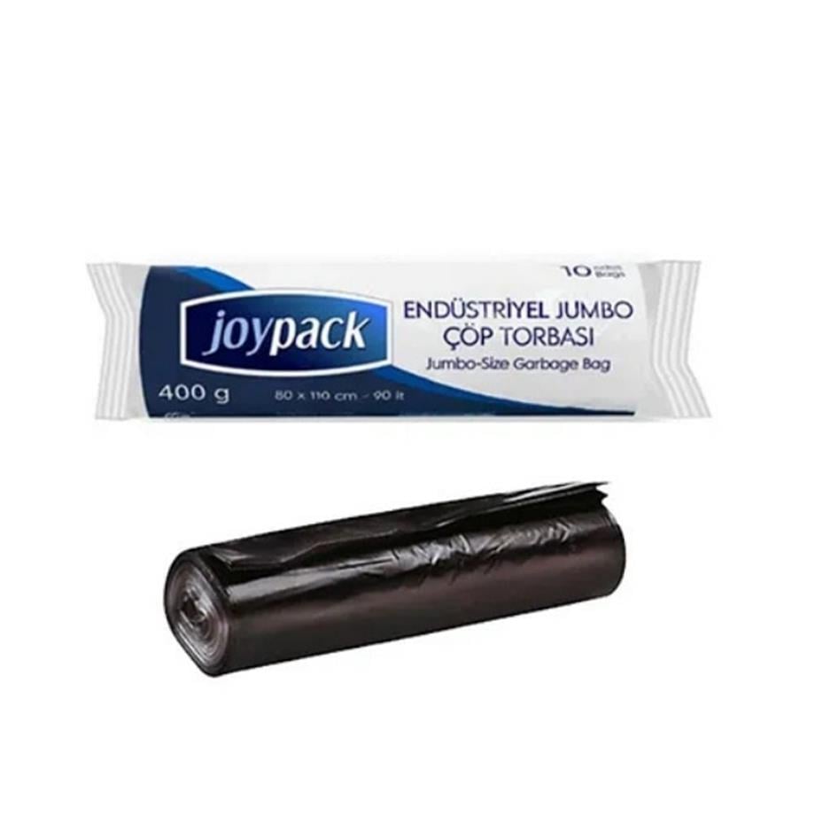 JOYPACK END. ÇÖP POŞETİ 400GR. JUMBO(80X110) SİYAH