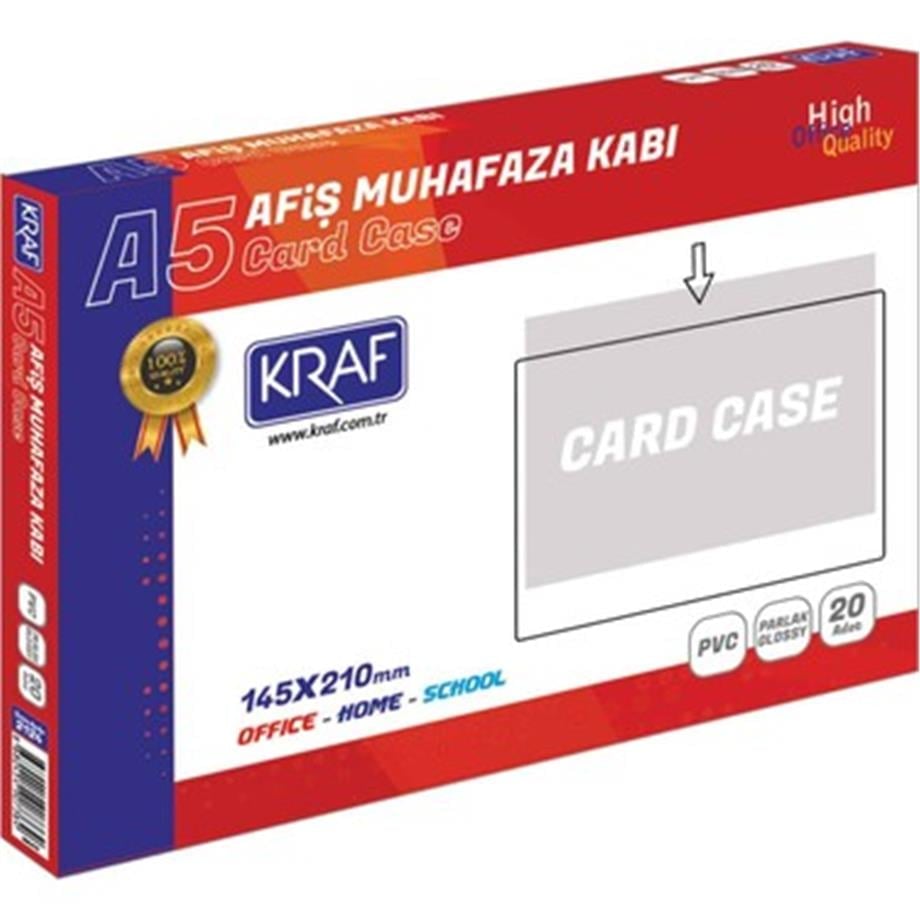 KRAF AFİŞ MUHAFAZA KABI A5 2005 CARD CASE