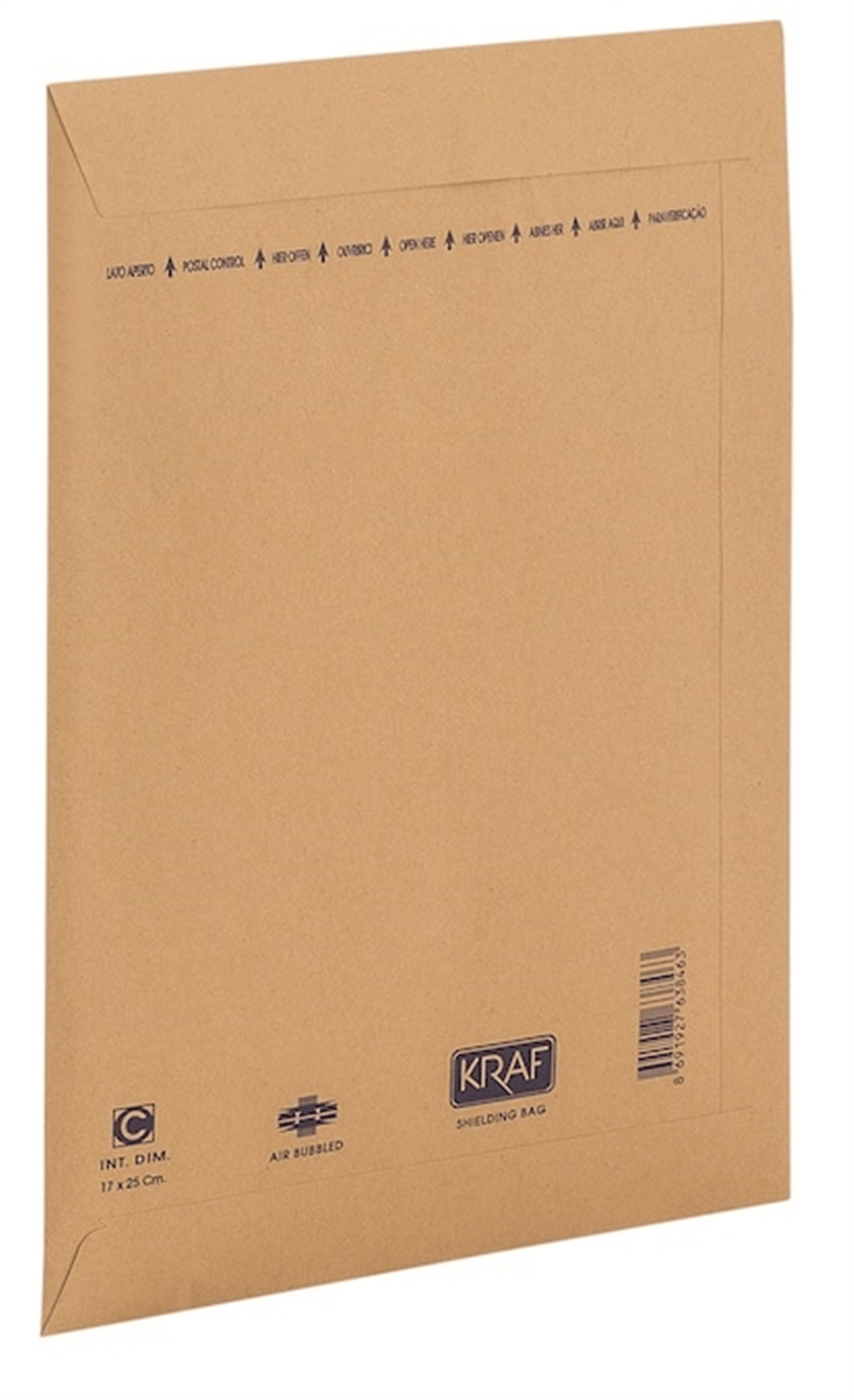 KRAF HAVA KABARCIKLI ZARF C 17X25
