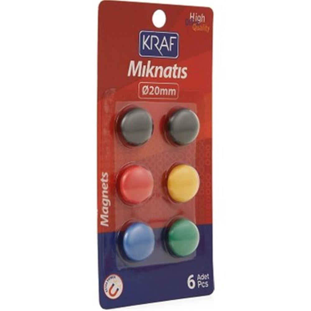 KRAF MIKNATIS BLİSTERLİ 20 MM 6 LI 502G