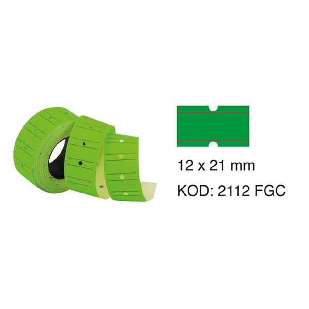 KRAF MOTEX ETİKET FOSFORLU YEŞİL