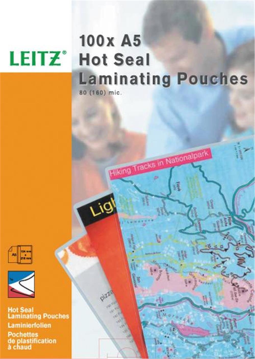 LEITZ LAMİNASYON FİLMİ A5 125 MİC. 100 LÜ 33807