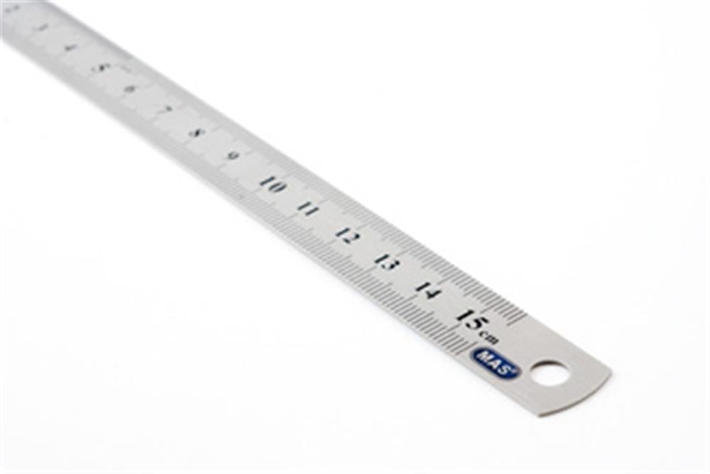 MAS ÇELİK CETVEL 15 CM 2328