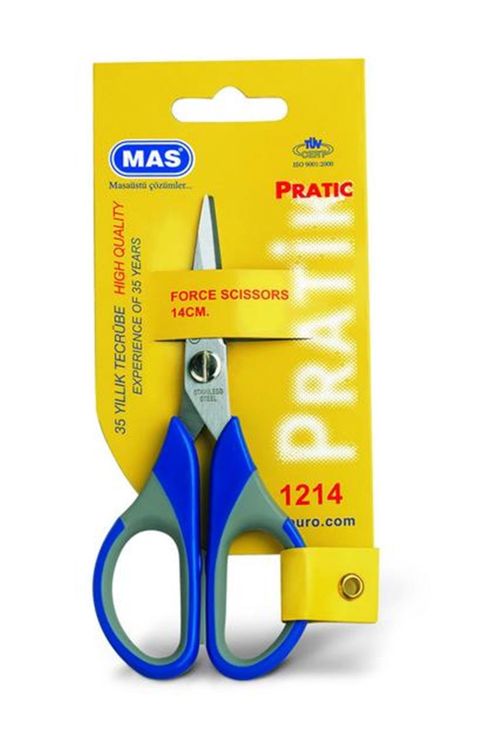 MAS MAKAS FORCE 140 MM PASLANMAZ ÇELİK  1214