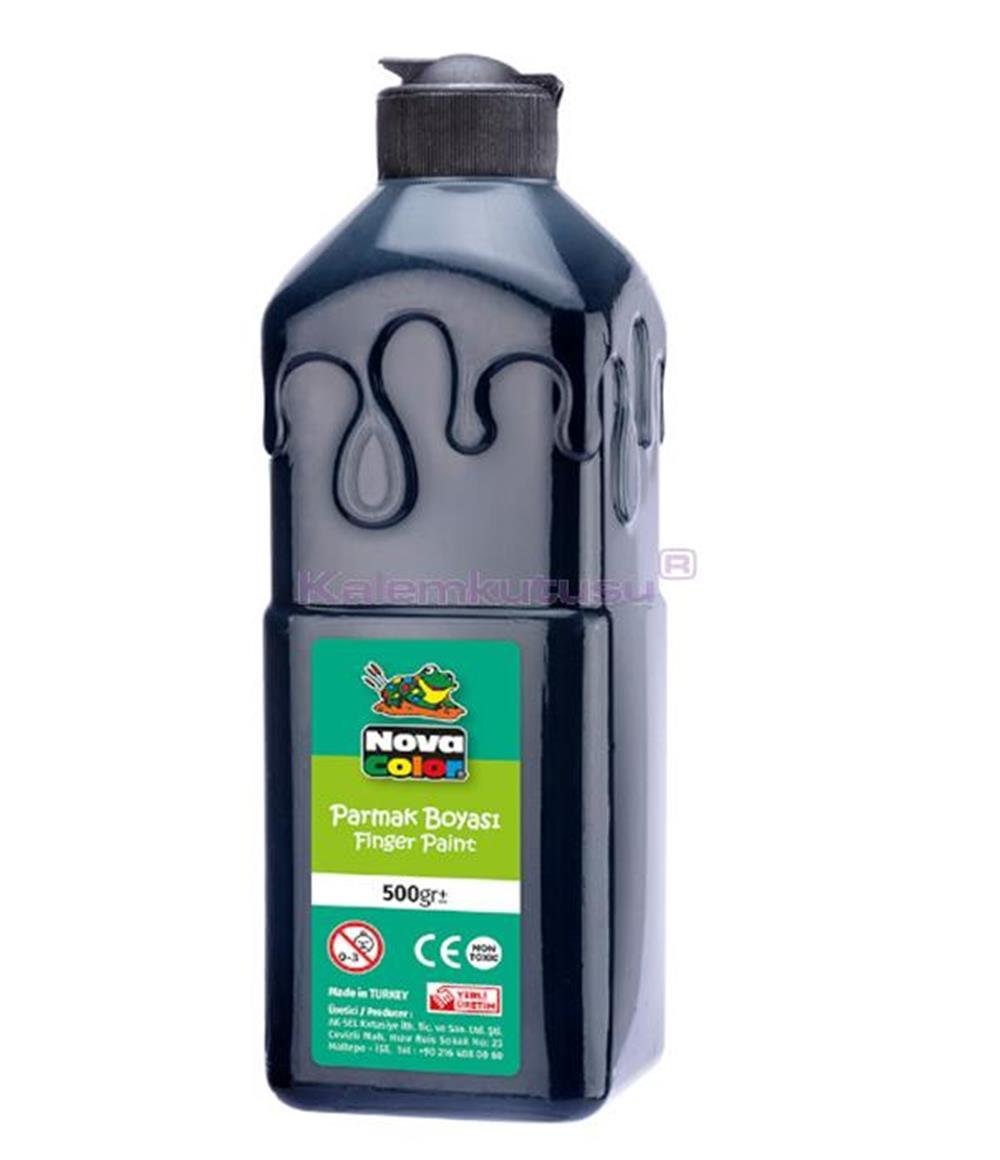 NOVA COLOR PARMAK BOYASI 500 GR SİYAH NC-375