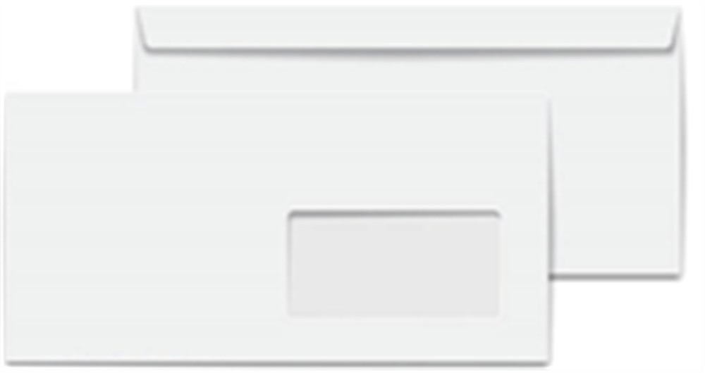 OYAL 105*240 DİPLOMAT ZARF PENCERE BEYAZ 90 gr. SL