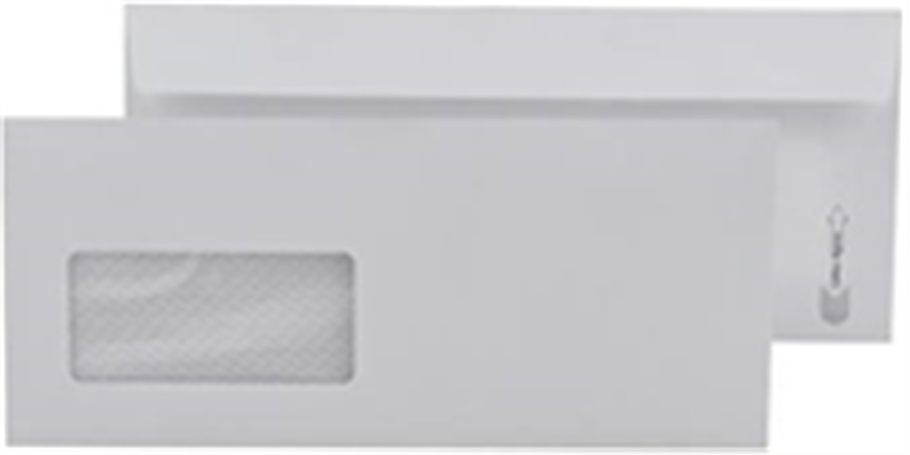 OYAL 105*240 DİPLOMAT ZARF PENCERE BEYAZ 110 gr. S