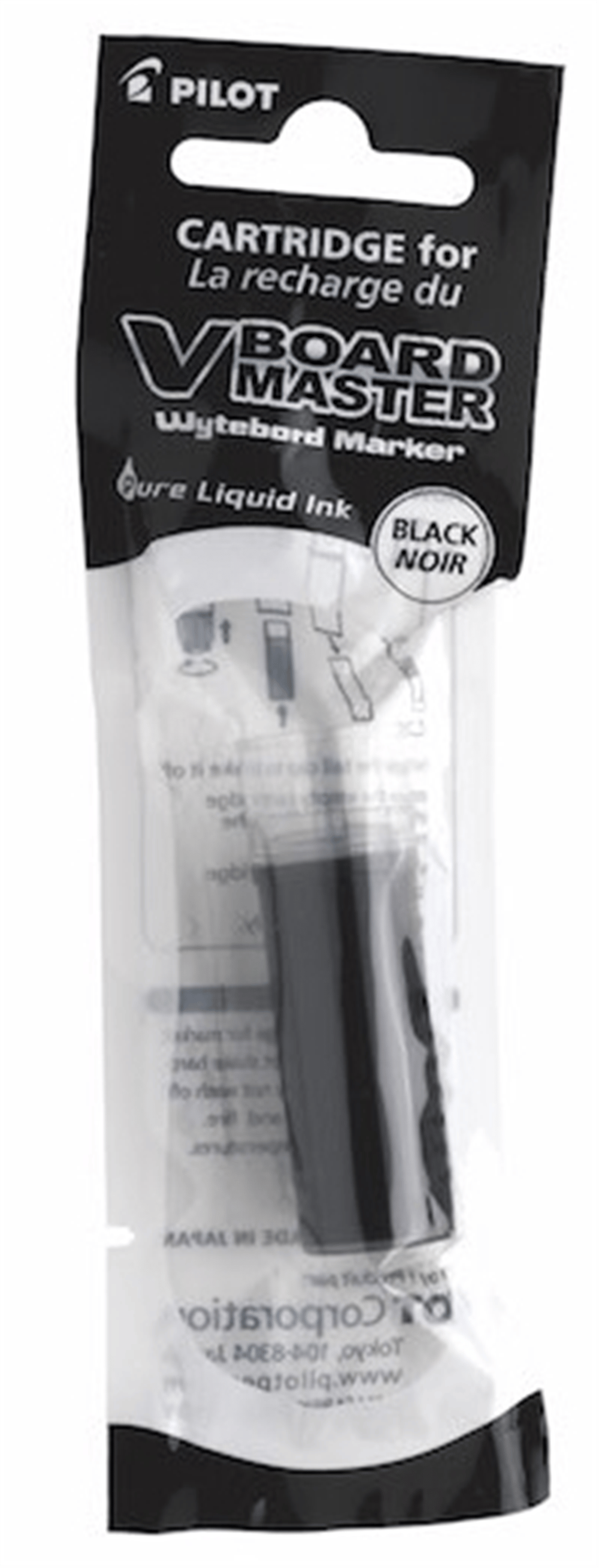 PILOT TAHTA KALEMİ KARTUŞU SİYAH V BOARD MASTER