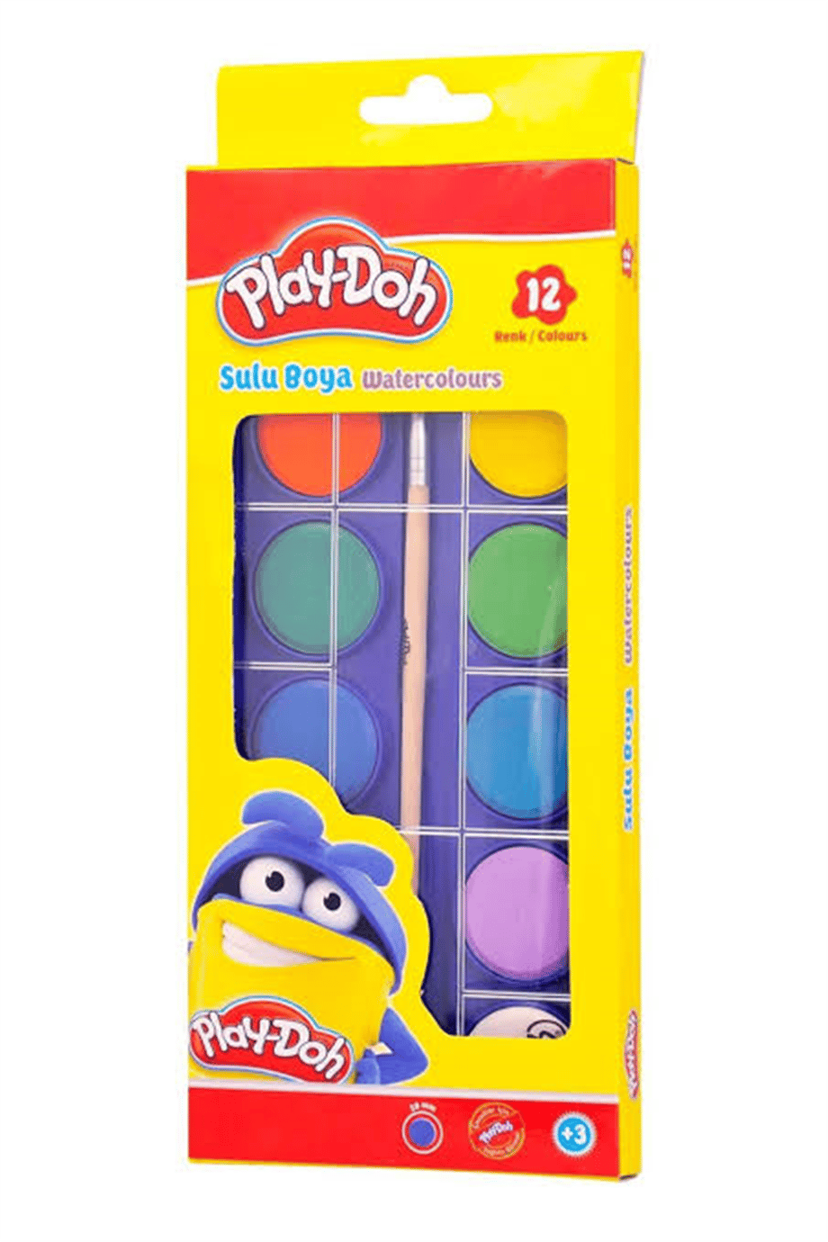 PLAY-DOH SULUBOYA 12 RENK JUMBO