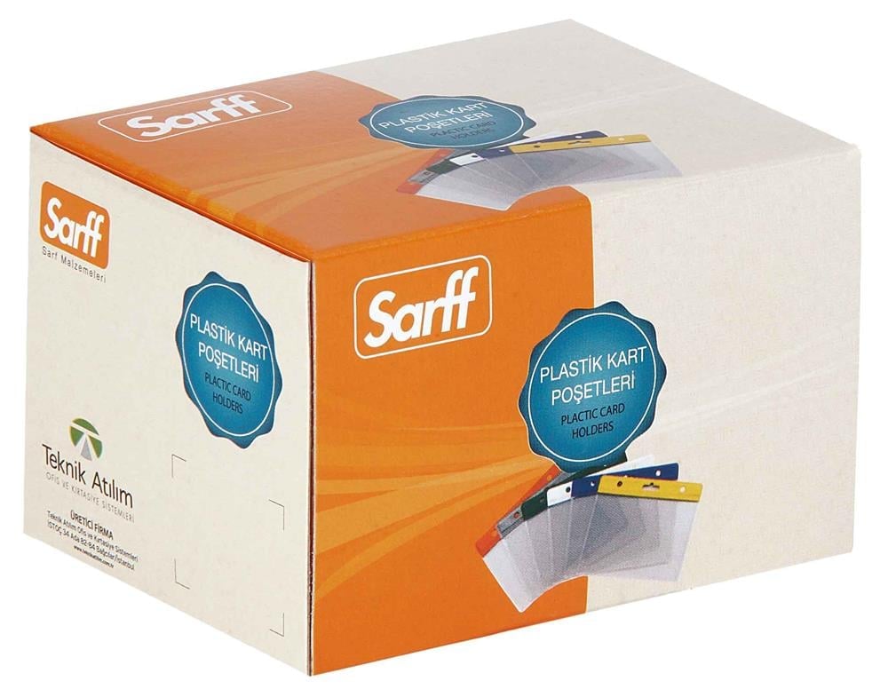 SARFF 11,5X16CM KART POŞETİ ŞEF.DİK 100LÜ 15207031