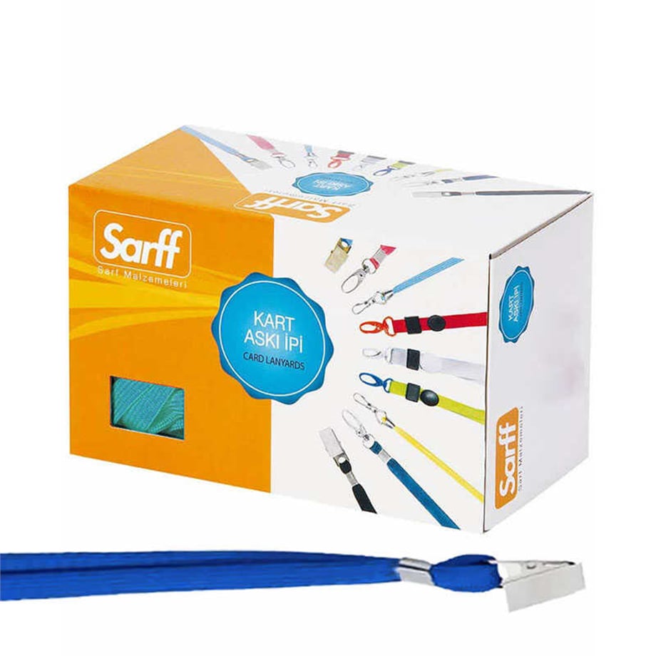 SARFF KART ASKI İPİ MAVİ 50 Lİ 15311204